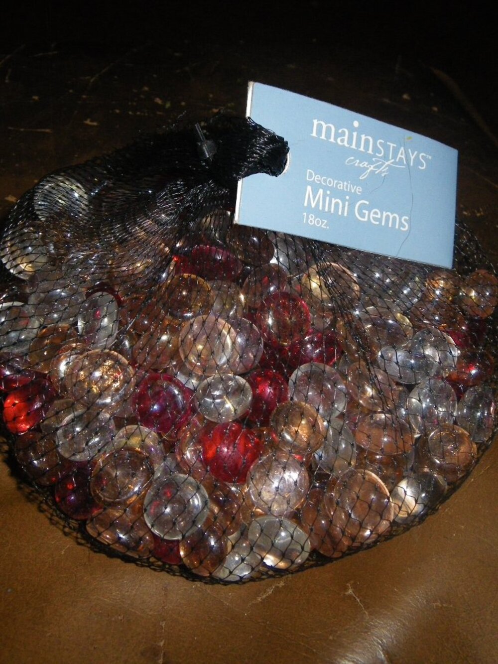 Glass Gems Dome Vase Filler Decorative Beads Marble Pebbles Stones Crafts